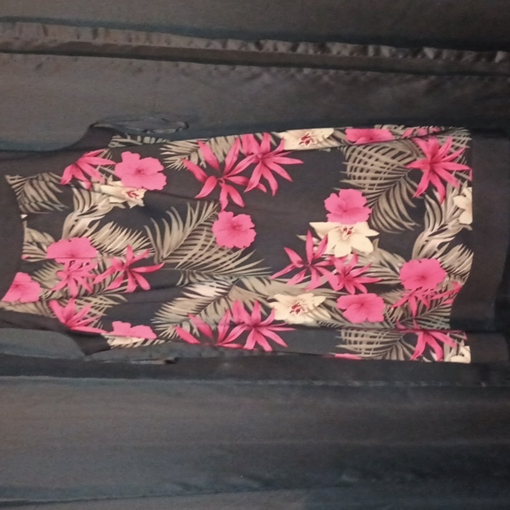 AB studio floral print dress